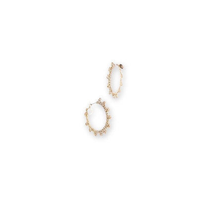 Soleil Creole earrings