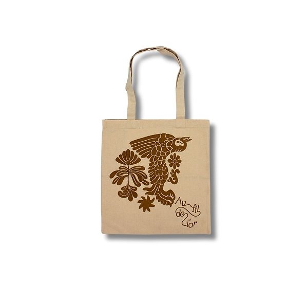 Tote Bag Aigle Au Fil de l'or
