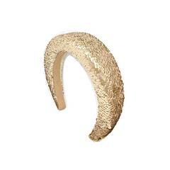 Headband Paillettes Gold