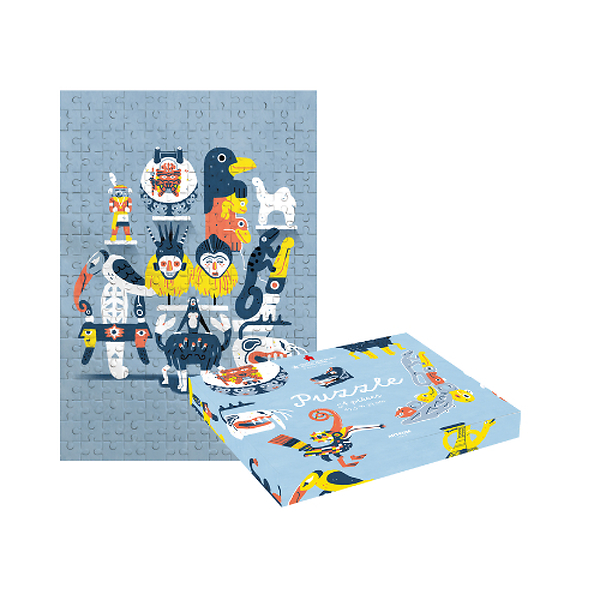 Puzzle 54 Pièces - Collection Exclusive Amaël Isnard x Musée du quai Branly