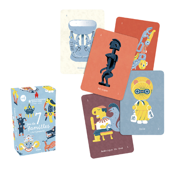Jeu de 7 Familles - Collection Exclusive Amaël Isnard x Musée du quai Branly