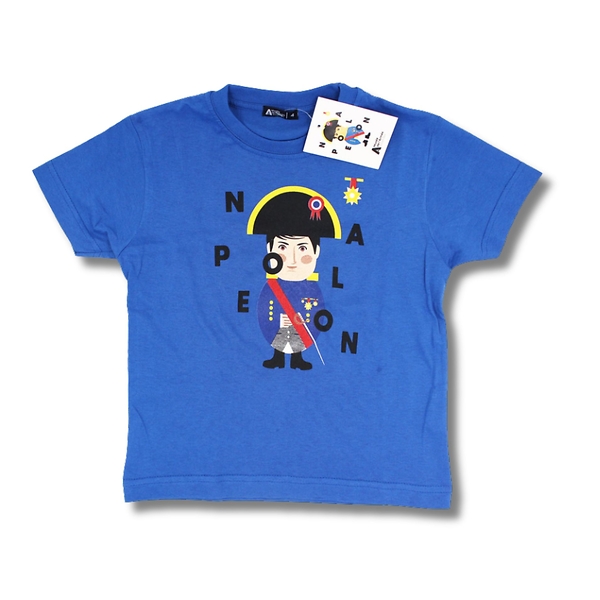 T-shirt child Napoléon blue