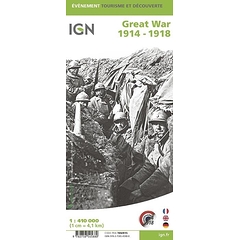 Map Great War 1914-1918
