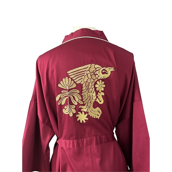 Kimono Aigle Bordeaux Au fil de l'or