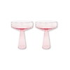 Coupe Claude Pink Lot De 2