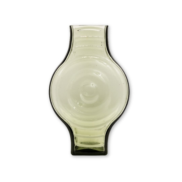 Vase Small Infinite Round Smokey Green