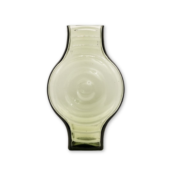 Vase Large Infinite Round Smokey Green
