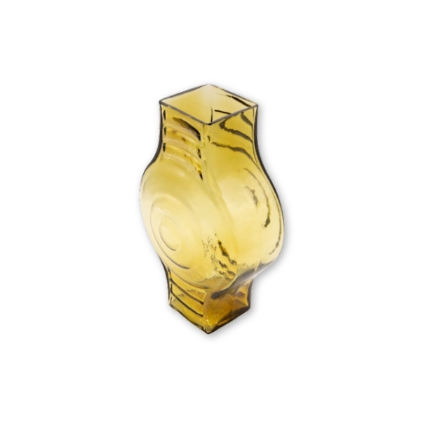 Vase Large Infinite Round Amber