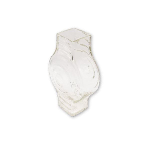 Vase Large Infinite Round Clear