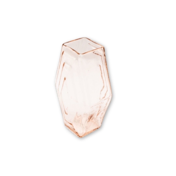 Vase Small Infinite Hexagon Blush Pink