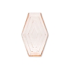 Vase Large Infinite Hexagon Blush Pink