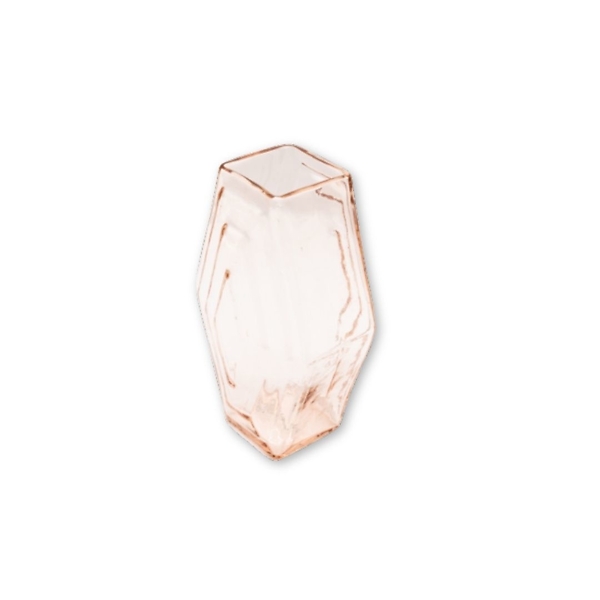 Vase Large Infinite Hexagon Blush Pink
