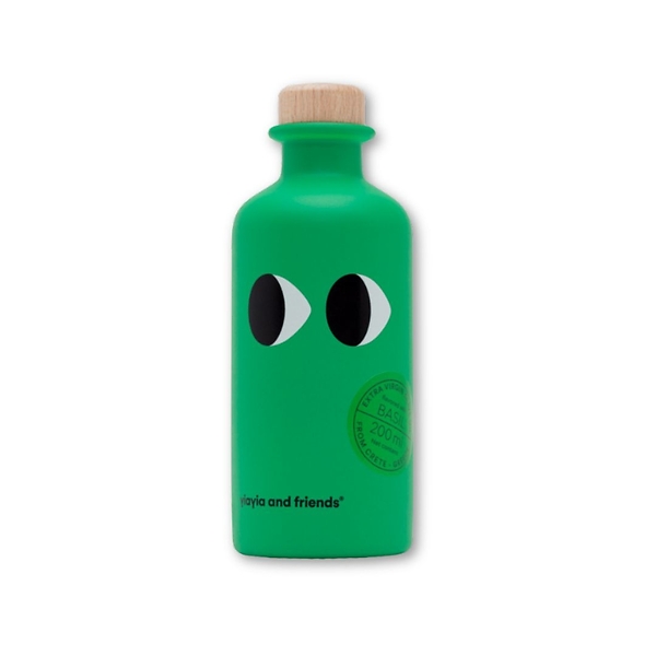 Huile D'olive Infuse Basilic 200Ml