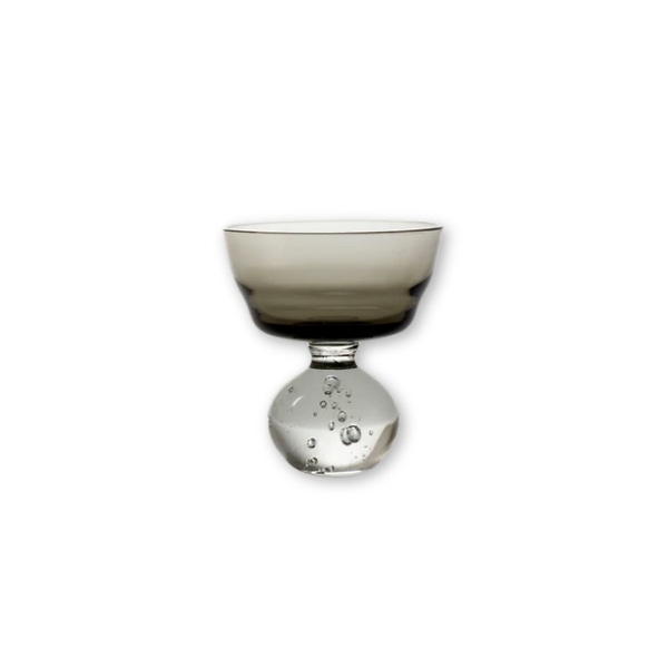 Verre à pied M Gris Eternal Snow