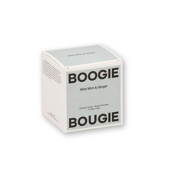 Scented Candle - Wild Mint & Ginger 250Gr