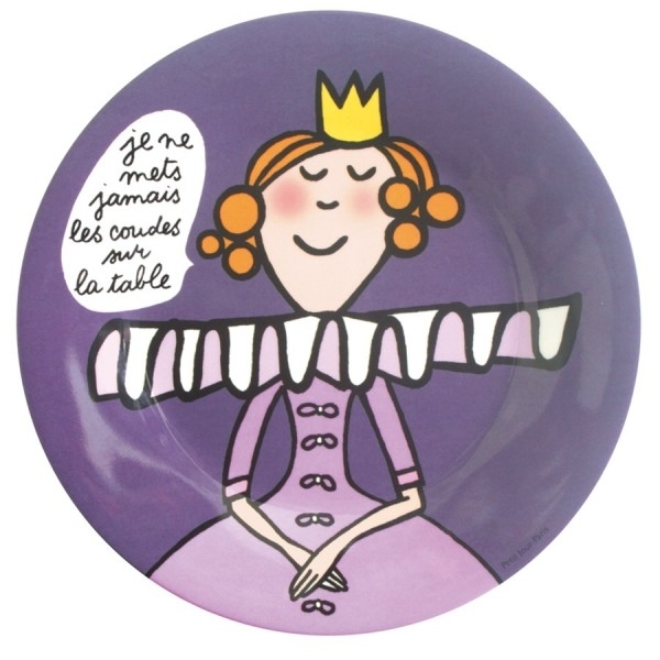 Plate Princess "without elbows"