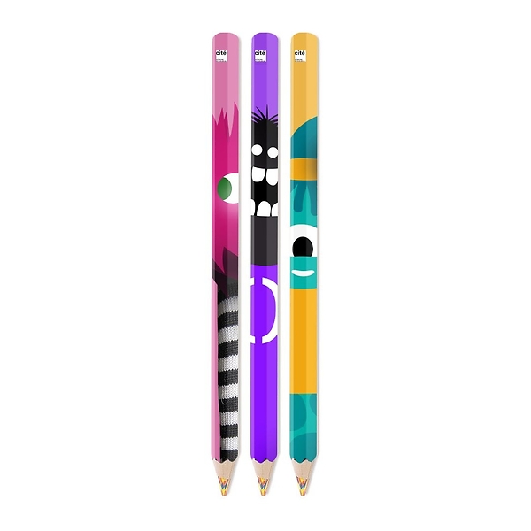 Crayon Magique - Monstres Pop Violet
