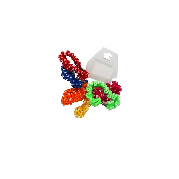 Set of 6 mixed elastics