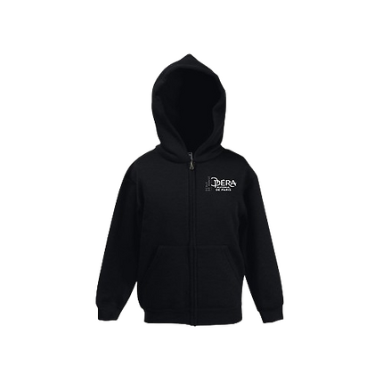 Sweat Zip Capuche Ecole Enfant