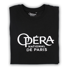 Black t-shirt noir Opera national de Paris