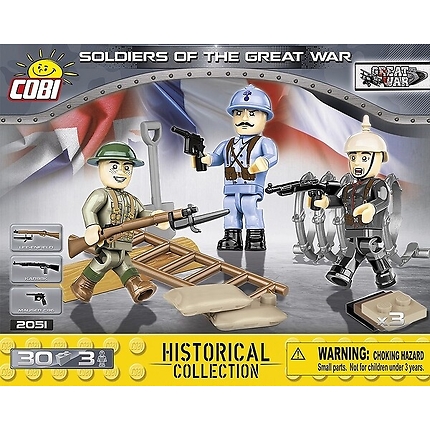 Maquette Cobi Soldats Grande Guerre