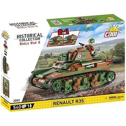 Cobi set Renault tank R35
