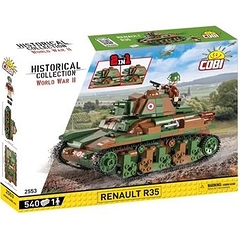 Cobi set Renault tank R35