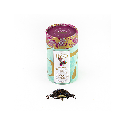 Black tea - Bergamot, Vanilla and Cornflower