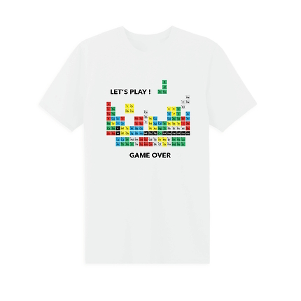 Tshirt Blanc Tableau Periodique