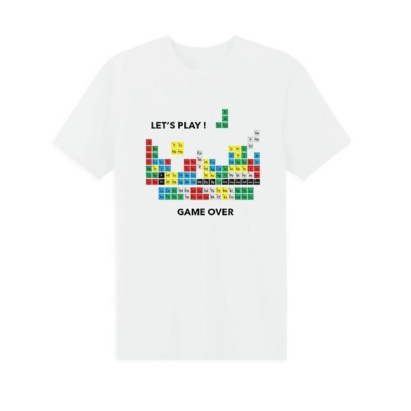 Tshirt Blanc Tableau Periodique