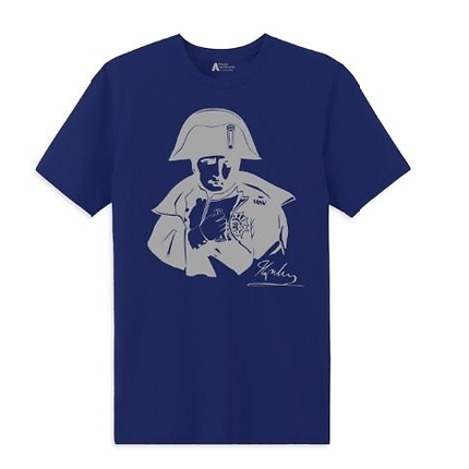 T-shirt Napoleon Bleu