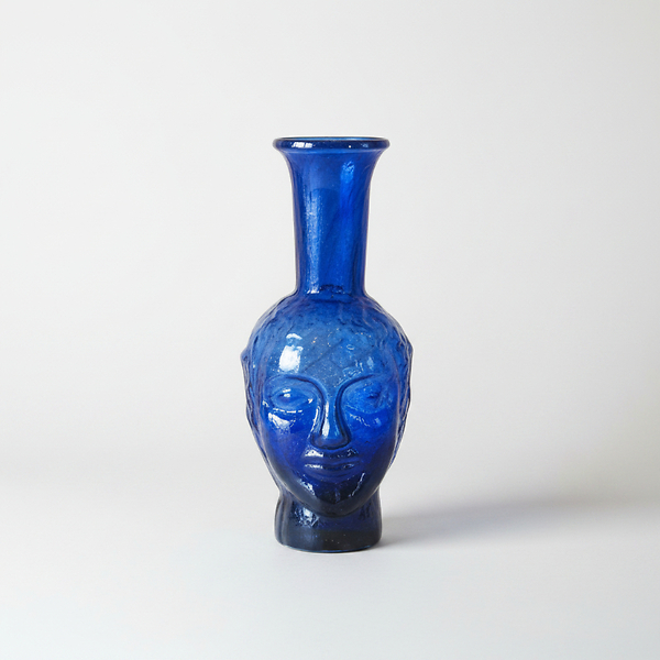 Vase Bleu - Tête