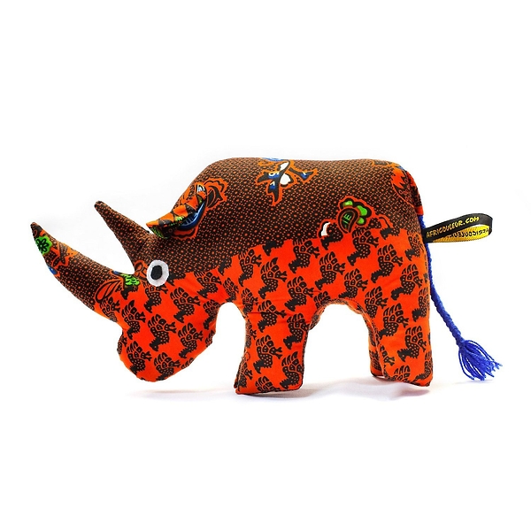 Grand Rhinoceros En Tissu
