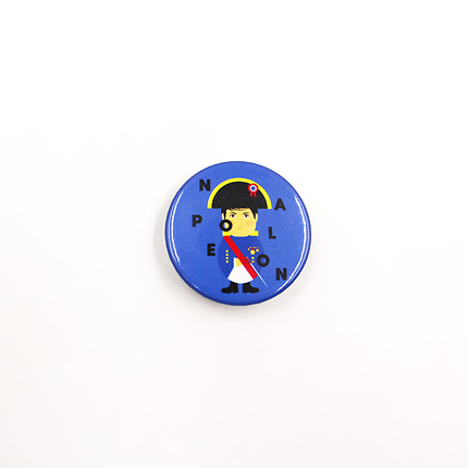Badge Napoleon Kid Bleu