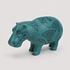 Hippopotame En Faience