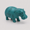 Hippopotame En Faience