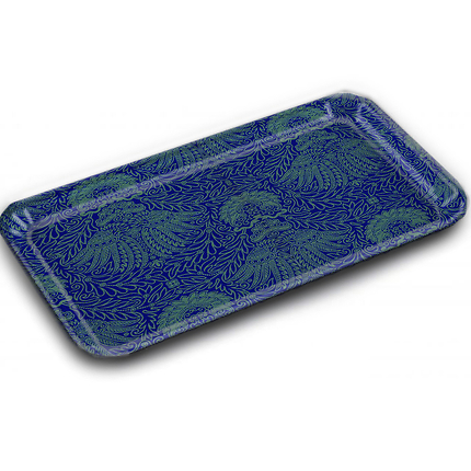 RECTANGULAR TRAY MAD - BLUE GREEN