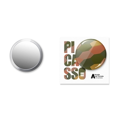 Pocket Mirror Camouflage Patterns - Picasso and war