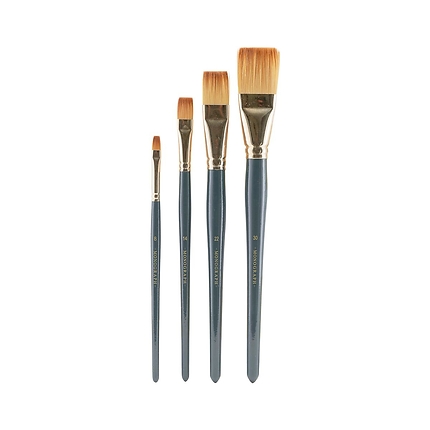 Pinceaux Acrylic X4