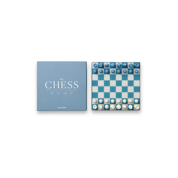 Classic Chess Game - Light Blue