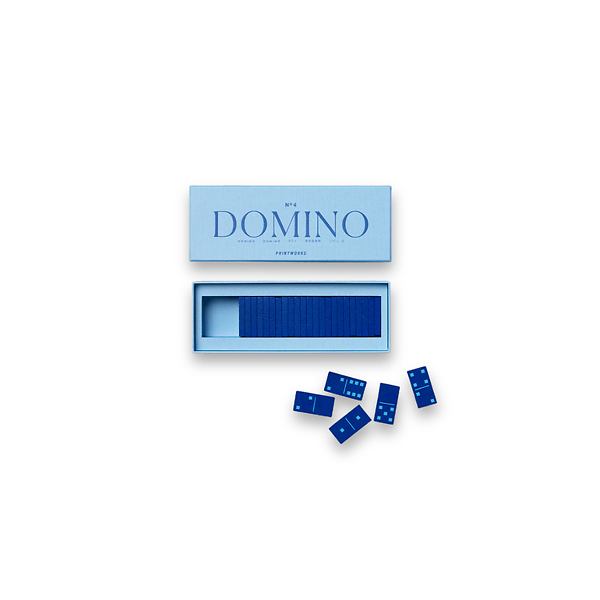 Jeu Domino Bleu Classique