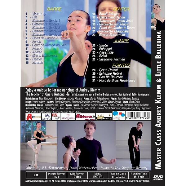 Andrey Klemm et Little Ballerina - Masterclass