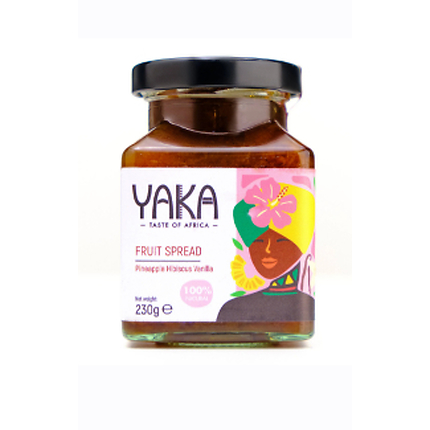 Pineapple Hibiscus Vanilla Jam 180g