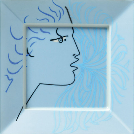 Vide Poche Cocteau Bleu