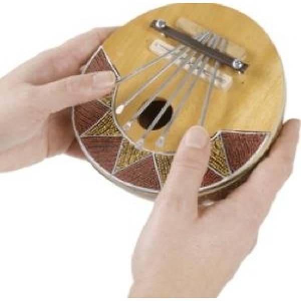 Coconut Painted Thumb Piano