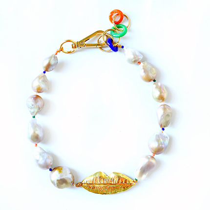 Collier Pearly Lips