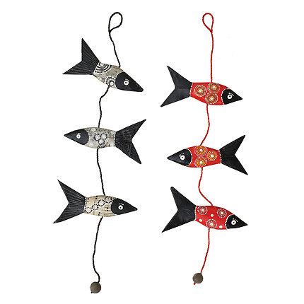 Mini hanging mobile - Sardines