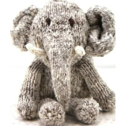 Wool Elephant Plush S