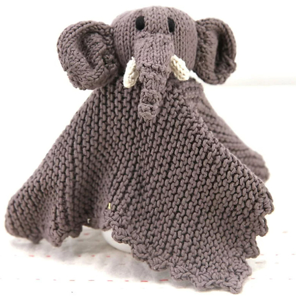 Organic Cotton Elephant Soft Toy