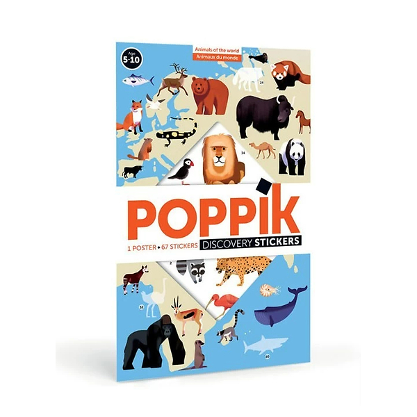 Stickers Animaux Du Monde